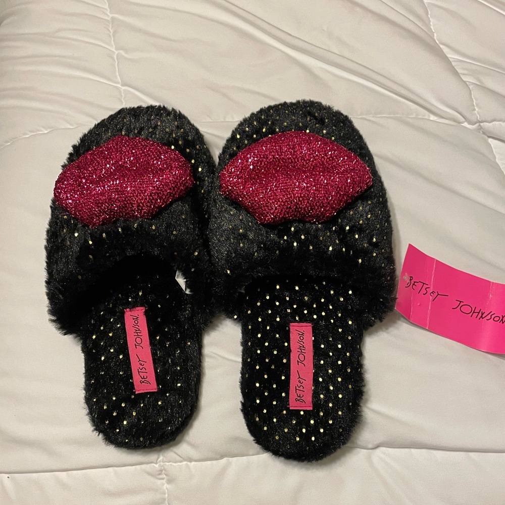 Betsy Johnson House Slippers